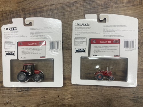 Florida & NJ 1/64 Scale Case IH Farmall 95 & 130 Tractor #18 & #20 State Series - Picture 2 of 2