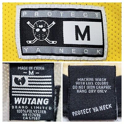 Wu Tang 36 C.R.E.A.M. Hockey Jersey Limited Edition Size M Wu Tang 36 C.R.E.A.M. Hockey Jersey Limited Edition Size M