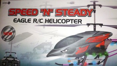 SPEED  N  STEADY  EAGLE  R/ C  HELICOPTER    Hubschrauber mit Fernbedienung