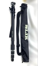 SLIK The Pro Pod Sport Monopod 4-Section 32mm 1600mm Made in Japan w/Carry Case
