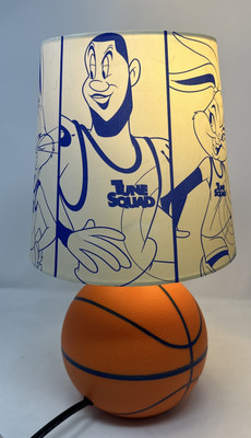 Space Jam Basketball Lamp Tune  Squad Lebron, Bugs Bunny, Tweety, Daffy  14 