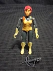 1982 HASBRO GI JOE SCARLETT v1 STRAIGHT ARM FIGURE 100% COMPLETE G.I. JOE