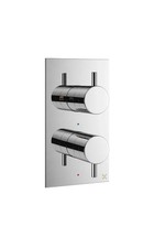 Valvola termostatica doccia Crosswater MPRO 2 uscite cromata