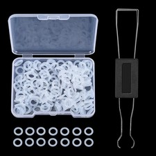 150PCS Rubber O Ring Switch Dampeners Damper for Mechanical Keyboard, Clear