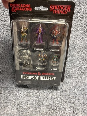 Stranger Things Dungeons & Dragons Heroes of Hellfire 6 Figure Set