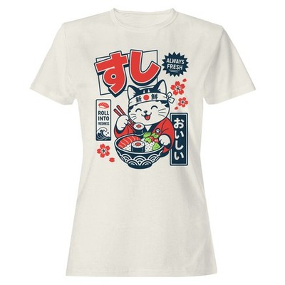 Sushi Cat Roll Women's T-shirt