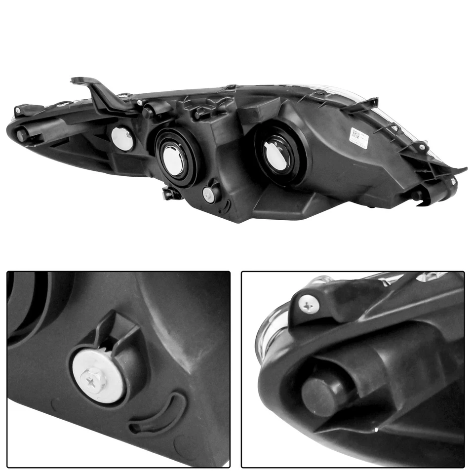 For 2011-2020 Toyota Sienna Headlight Headlamp Left and Right Foto 4 de 4