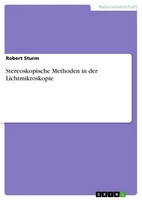 Stereoskopische Methoden In Der Lichtmikroskopie | Robert Sturm | Deutsch | Buch
