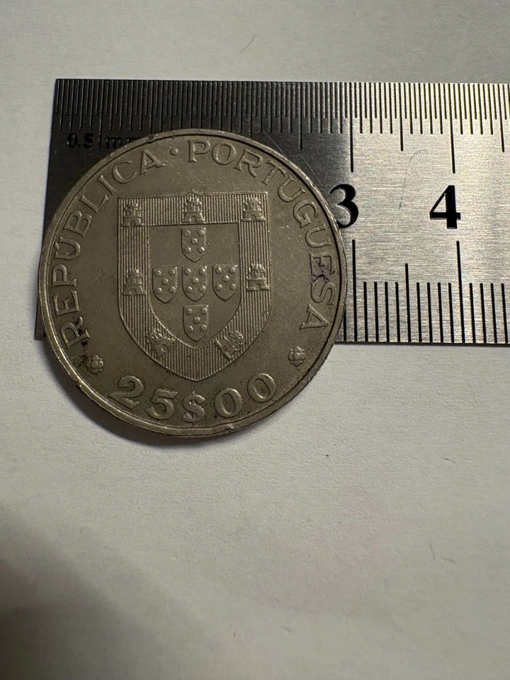 25 Escudos « Portugal – Europa » 19Origine - Photo 2/2