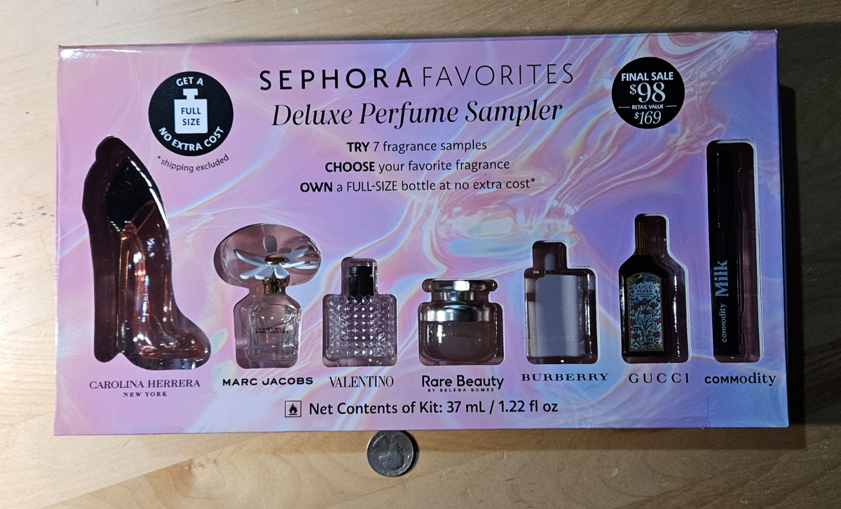 Sephora Favorites Deluxe Perfume Sampler Gift Set (7 pcs) NO