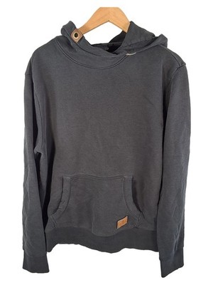 Grin&Bear Herren Kapuzenpullover Hoodie Gr. 50 L Grau Casual