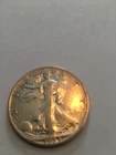 1933 s walking liberty half dollar fine cleaned