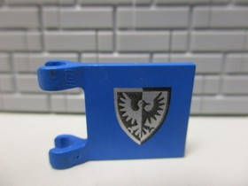 (D7/2/3) LEGO flag 2335pb001 from Castle Black Falcon's Fortress 10039