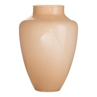 INNA-Glas Blumenvase Zarito, Beige, 37Cm, Ø24Cm
