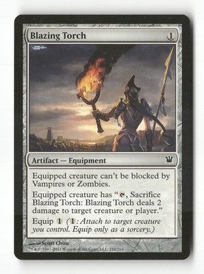 Blazing Torch C - Innistrad 216 HP MTG