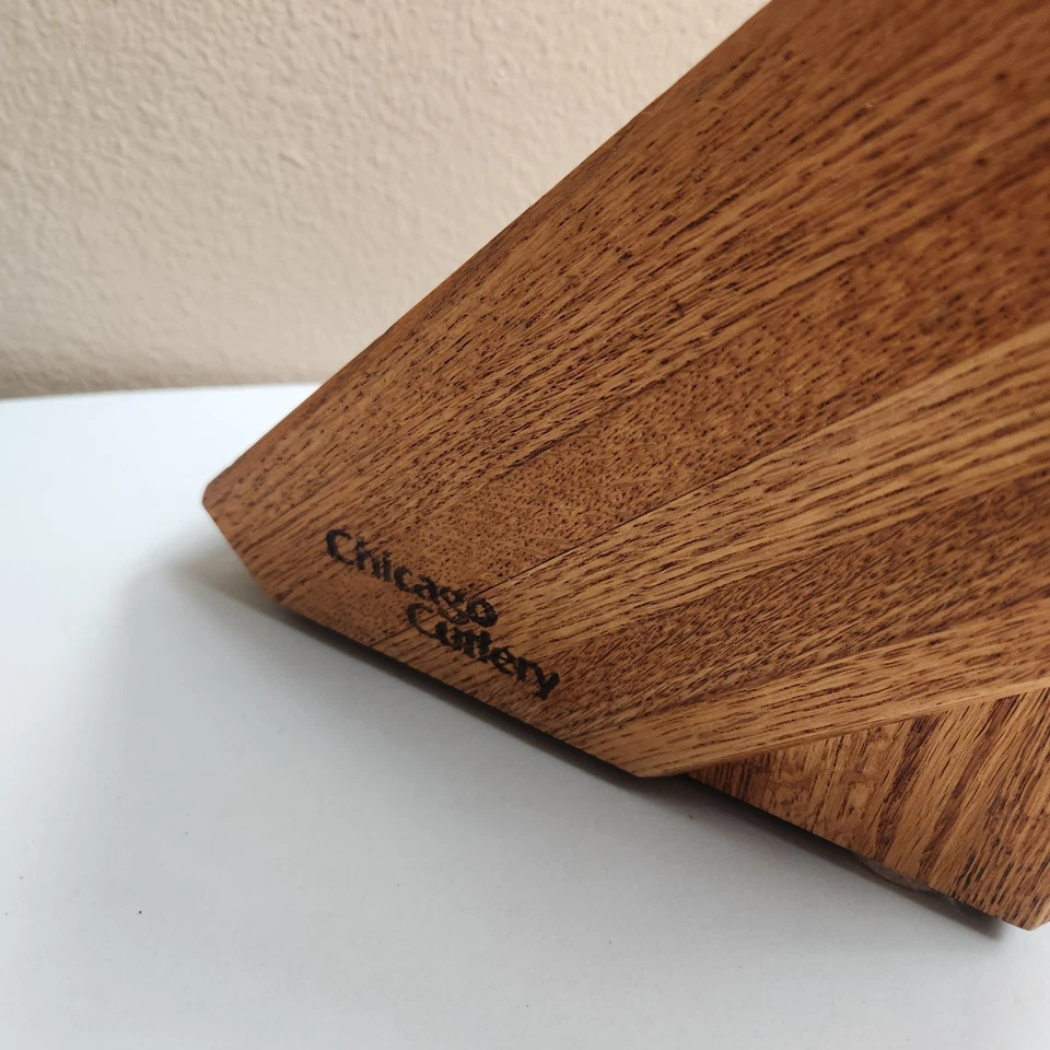 Блок ножей Chicage Cutlery Solid Oak (только блок) - Изображение 2 из 4