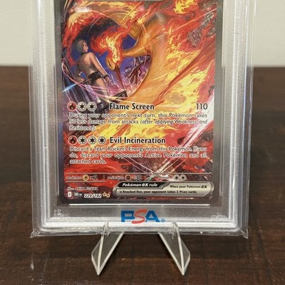Pokemon Team Rocket's Moltres ex 229/182 PSA 10 Destined Rivals