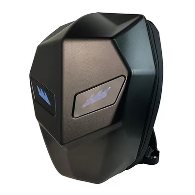 LED Display Knight Backpack Business Travel Laptop Motorcycle Cycling