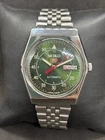 Vintage Refurbished Seiko 5 Automatic Day/Date Japan Men's Wrist Watch