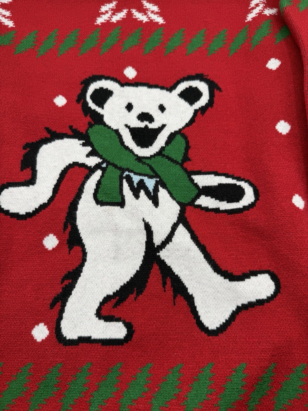 Sec 119 Grateful Dead Dancing Bear Pullover Sweat… - image 5