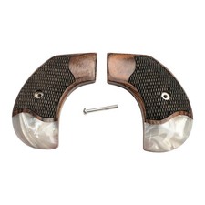 Ruger Wrangler New Vaquero Birdshead Grips Rosewood Pearl Checkered Ruger Wrangler New Vaquero Birdshead Grips Rosewood Pearl Checkered
