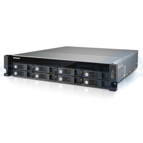 QNAP TS-871U-RP-i5 NAS 32GB RAM CACHE SSD 2X 480GB HDD X 8 2TB RACK 2U GIGABIT - Picture 5 of 9