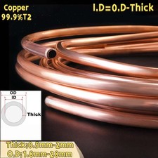 Soft Copper Tube Pipe Coil OD 1.8mm to 25mm Air Conditioning/Water/Gas-All Sizes