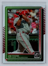 2025 Donruss - Jim Thome #31 Optic - Philadelphia Phillies
