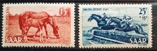 Saar  -  Mich.-Nr.  265 - 66, ungebraucht mit Falz
