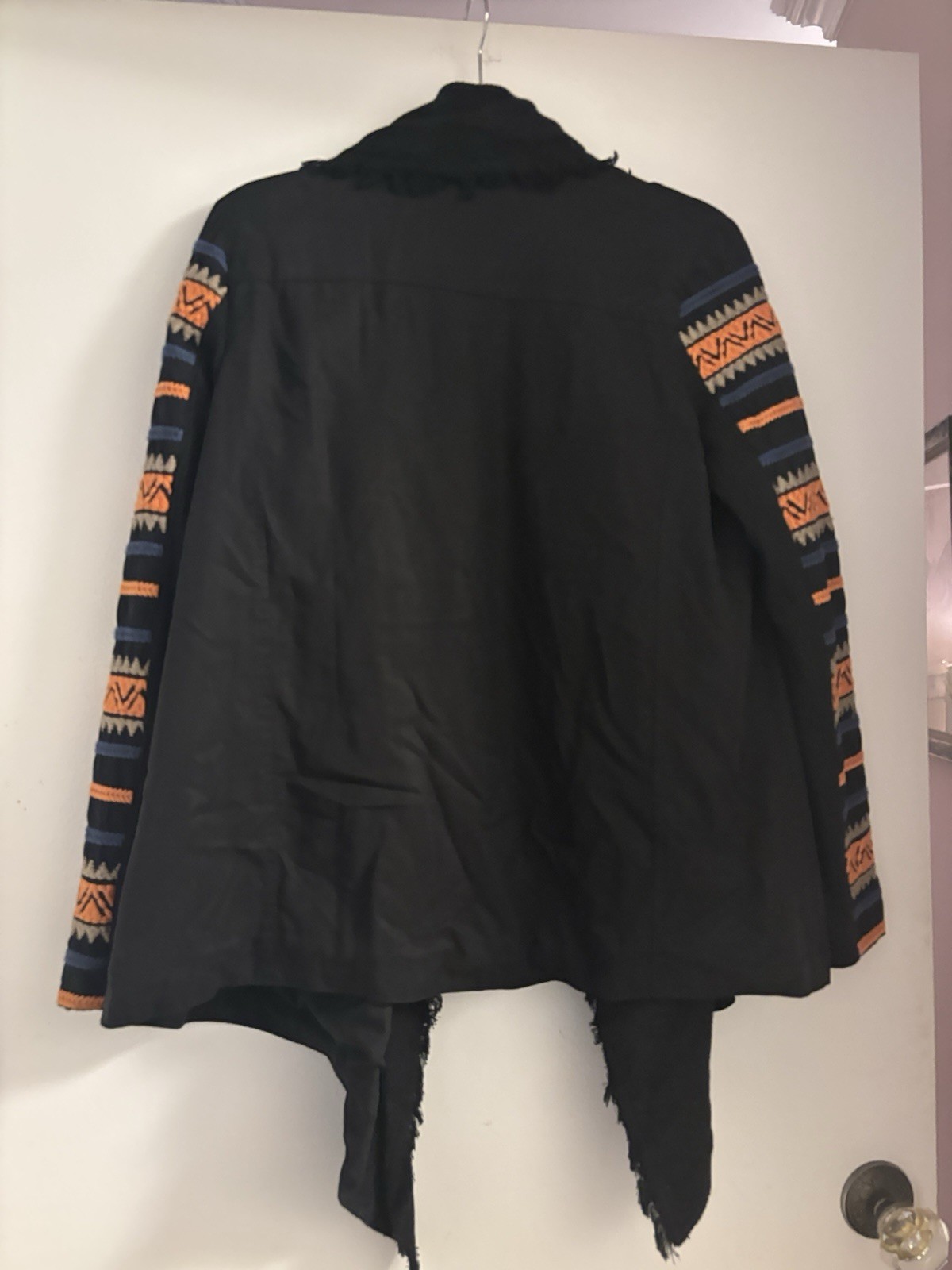 Rip curl Black Women’s Jacket W Boho Colorful Sle… - image 2