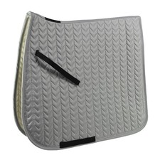 Equest Schabracke Macro Arrow, grau - hochwertige Sattelunterlage - DR Pferd