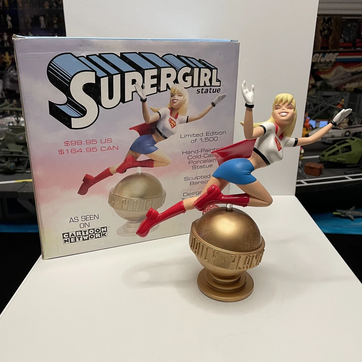 I Was Excited To See @mcfarlane_toys_official & @dcdirect Announce My Upcoming Supergirl Statue Late Last Week. She Is The 4th In A Line Of A DC Cover Girls Series Centered Around My