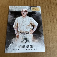 2017 Diamond Kings ARTIST PROOF SP /99 Heinie Groh #46 Baseball Card (f3)