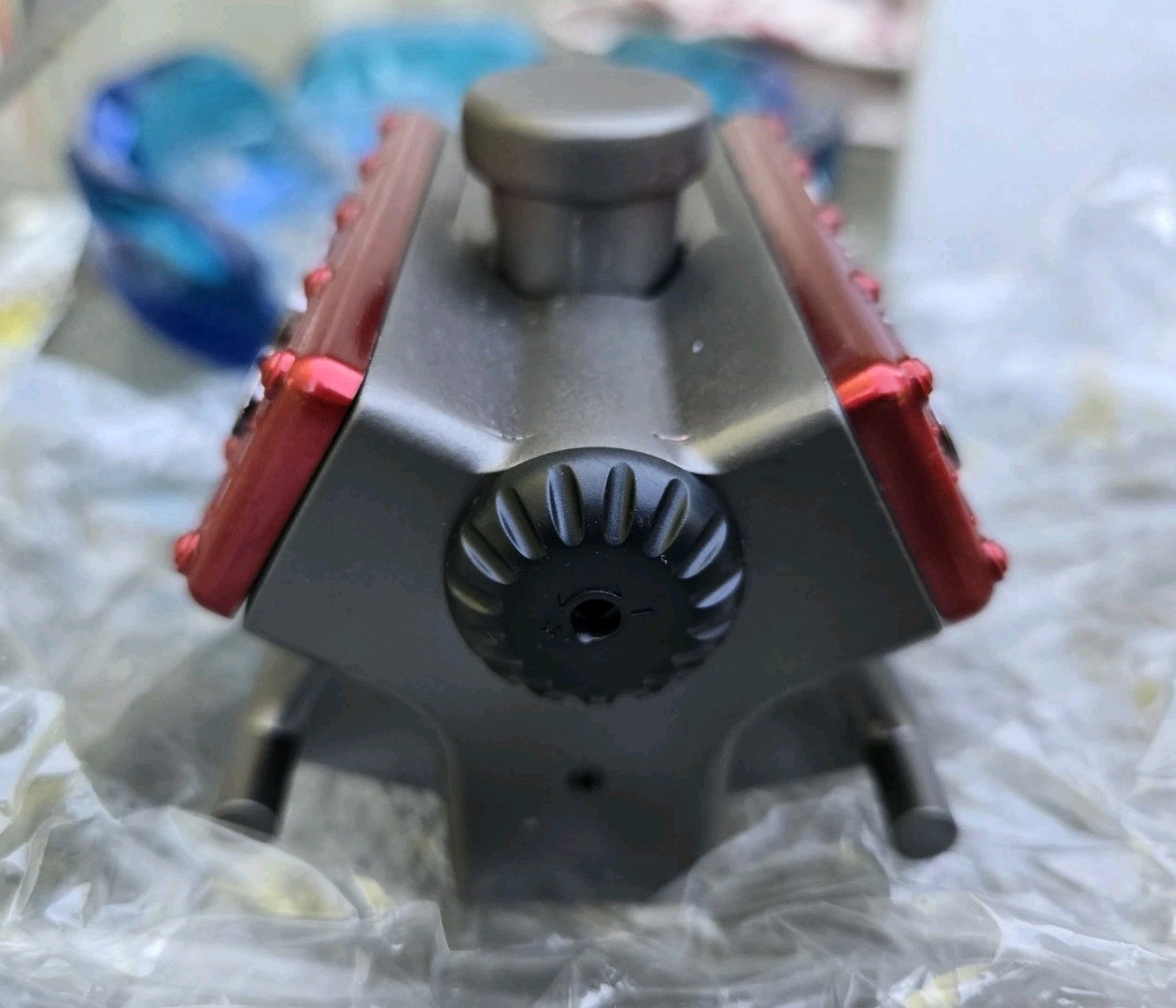 CAO Flathead Engine Block Triple Jet Torch Refillable Lighter New! 