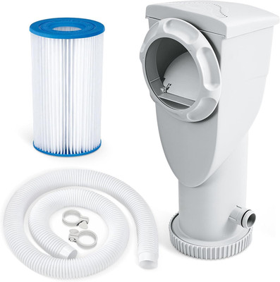 Skimmerplus 1,500 GPH 2-In-1 Filter Pump and Skimmer System for above Ground Swi