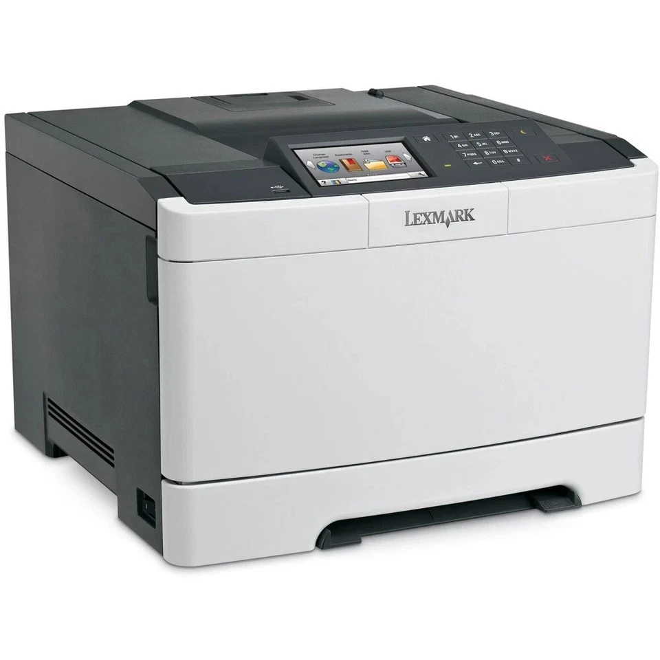 Lexmark CS510de USB Duplex A4 Colour Laser Printer 28E0075 - No Toners & Drum - Image 3 of 4