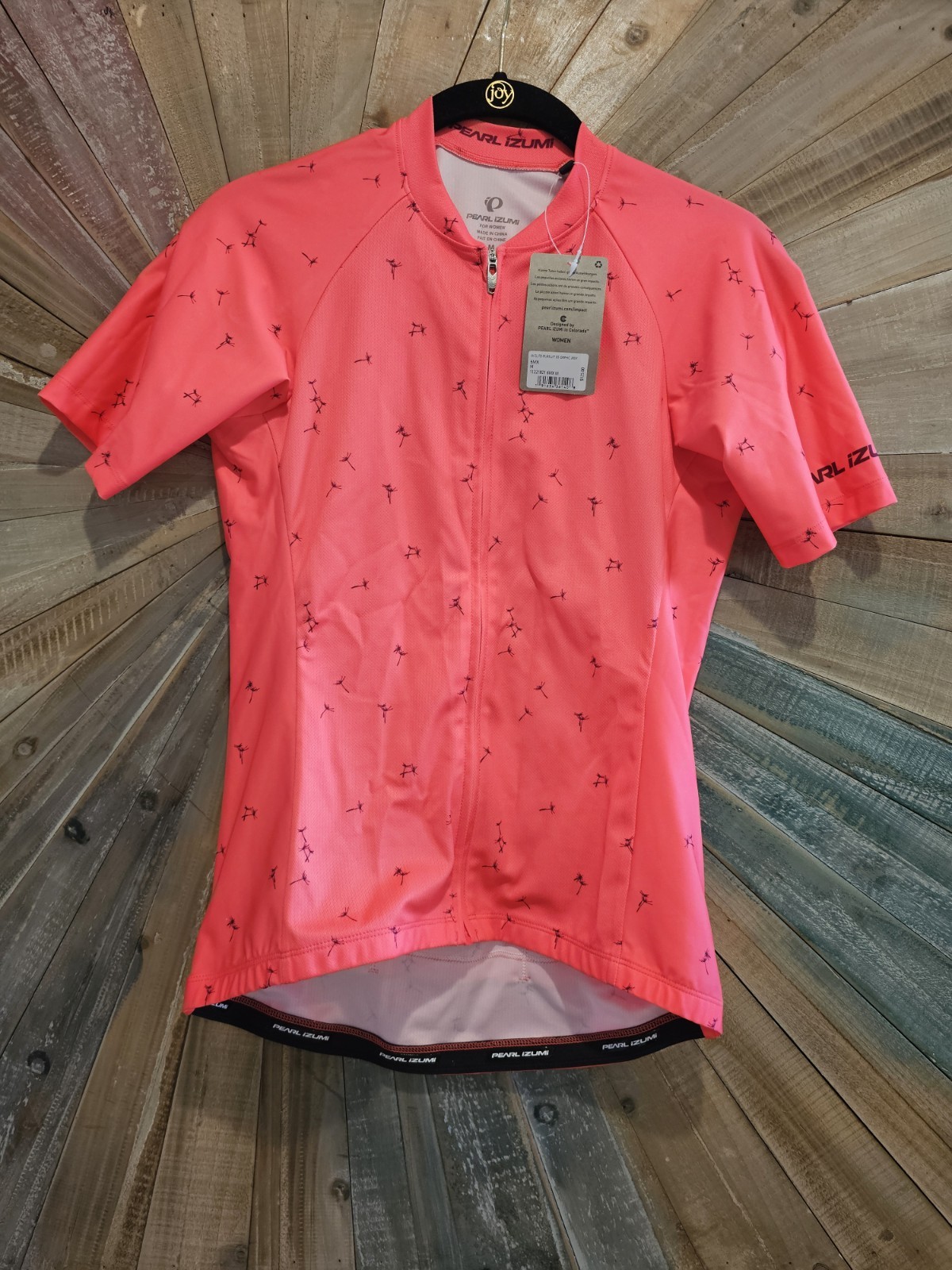 NEW Pearl Izumi Womens ELITE Pursuit Short Sleeve Graphic Jersey Atomic Red Wish