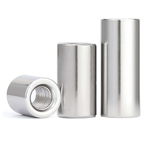 A2 STAINLESS STEEL ALL THREAD SLEEVE ROD BAR STUD ROUND CONNECTOR TUBE LONG NUTS - Picture 6 of 56