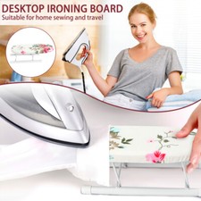 Small Steel Ironing Board Portable Tabletop Ironing Board With Folding Legs New