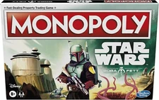 Hasbro Gaming Monopoly: Star Wars Boba Fett Edition Board Game
