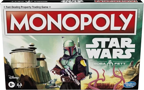 Hasbro Gaming Monopoly: Star Wars Boba Fett Edition Board Game