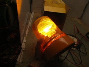 Hella T.P.F.S L32 2RL 003 130-14 Rotating Beacon Amber Warning Light [4*G-4.75]