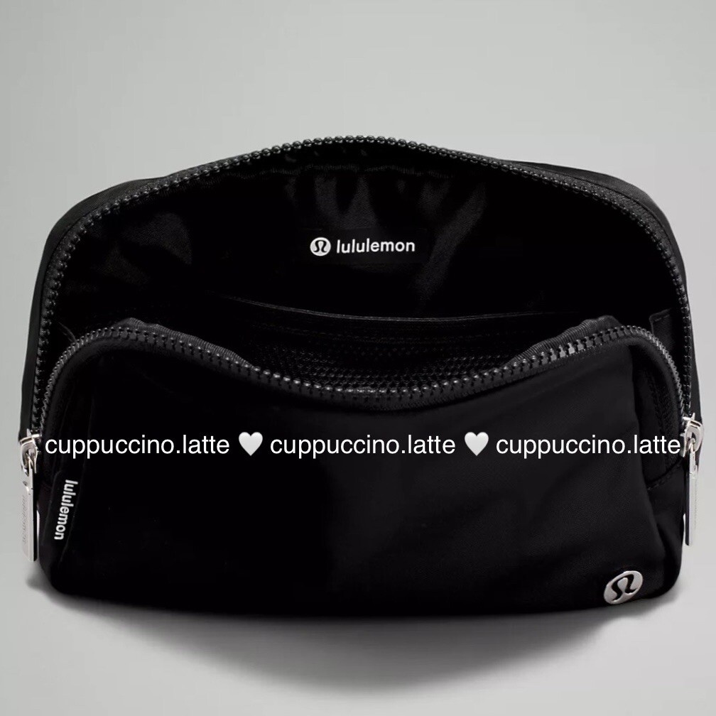 NWT Lululemon Athletica Everywhere Belt Bag Large in 'Black