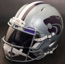 KANSAS STATE WILDCATS Authentic GAMEDAY Football Helmet w/ OAKLEY Eye Shield