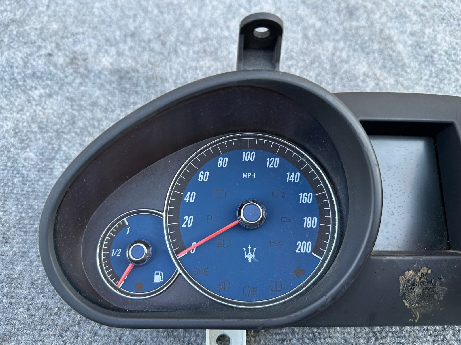 INSTRUMENT CLUSTER SPEEDOMETER ASSEMBLY OEM 09-17 MASERATI GRANTURISMO S M145