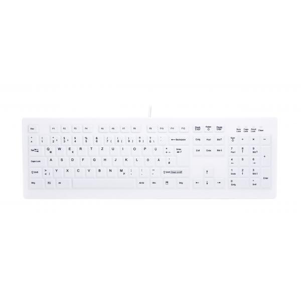 Cherry - Active Keys Kbd And Mice CHERRY AK-C8100 PROT. KEYBOARD WHITE
