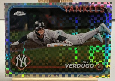 2024 Topps  Update Chrome X-Fractor Alex Verdugo USC38
