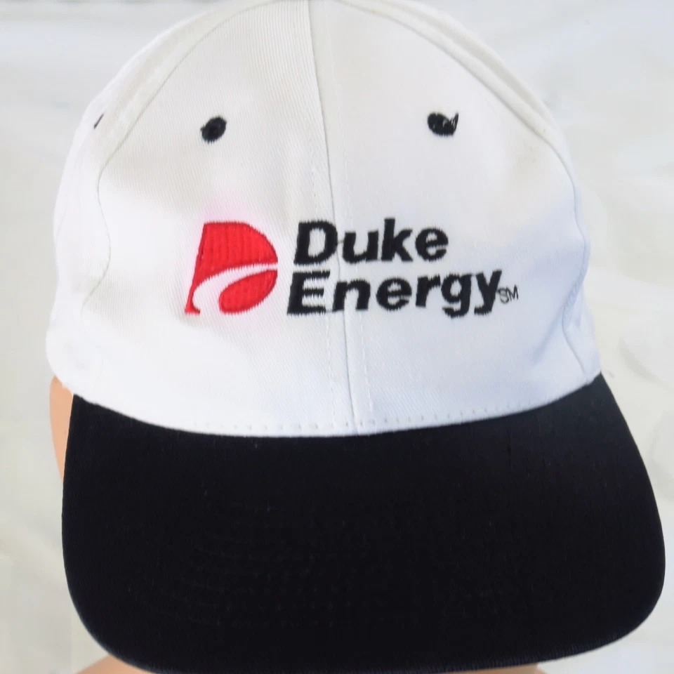 Sombrero de camionero vintage Snapback logotipo Duke Energy años 90 malla gorra trasera envejecida Foto 2 de 4