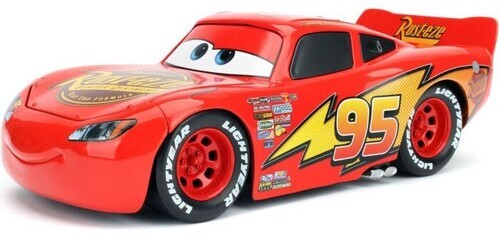 ミニカー jada toys Cars Lightning McQueen Jada Toys Pixar Cars Lightning McQueen Remote Control Car 1