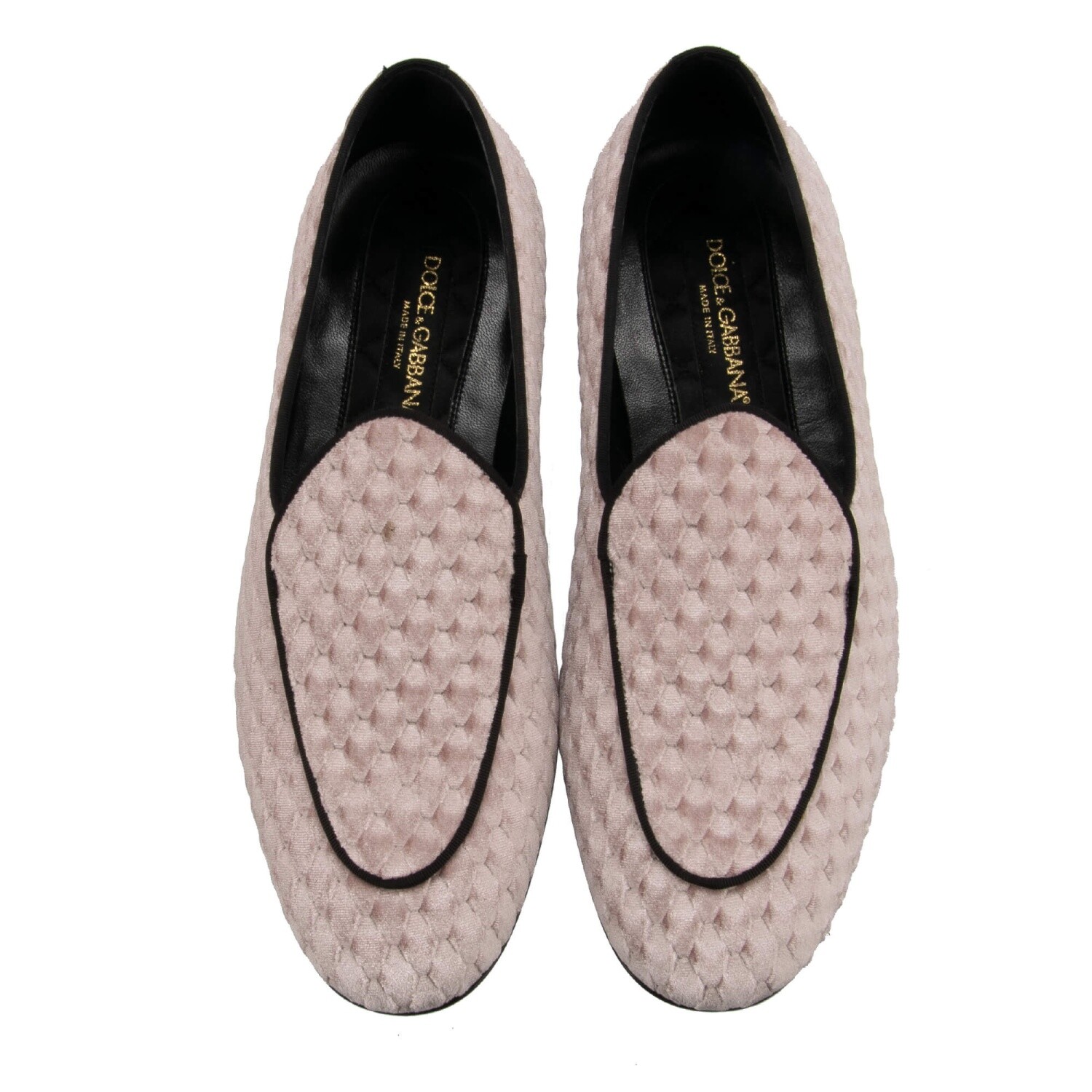 Mocassins Dolce & Gabbana Toile Rouge - Taille EU 42 (UK 8) - Neufs Sans Boîte - Homme
